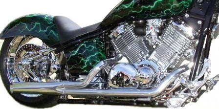 Yamaha v star 1100 best sale exhaust modification